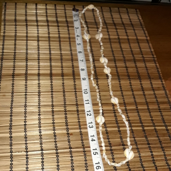32 inch long real seashell necklace - Picture 6 of 6